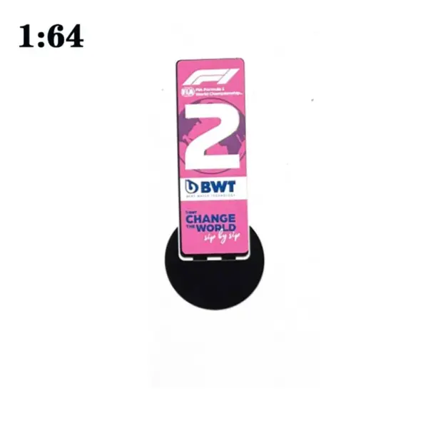 1:64 Scale F1 Parking Plate Model Decoration - Image 10