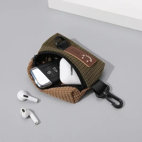 Brown Corduroy Cycling Sports Backpack