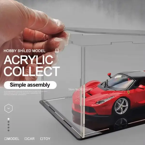 Car Model Display Storage Box Dust Cover - Image 3