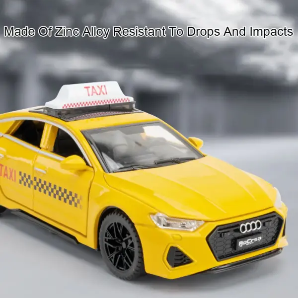 1:32 RS7 Sportback Taxi Model Toy Car - Image 4