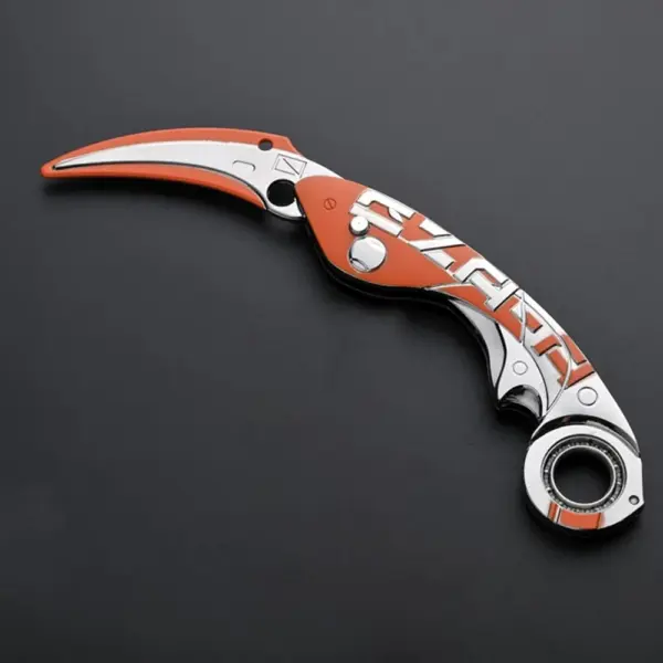 20cm Metal Black Dragon Karambit Model Knife - Image 5