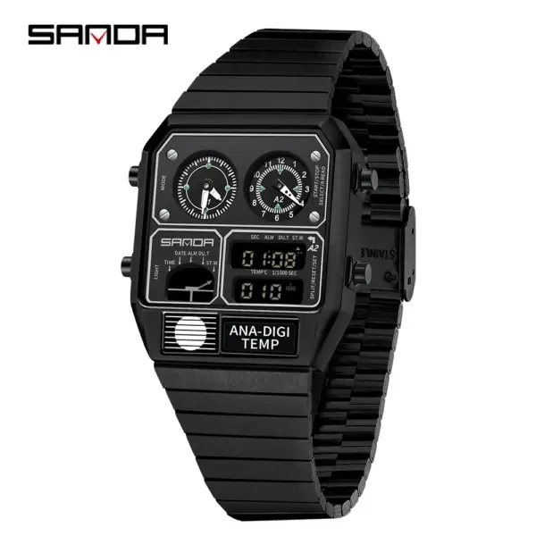 SANDA 3192 Digital Thermometer Stopwatch Watch - Image 9