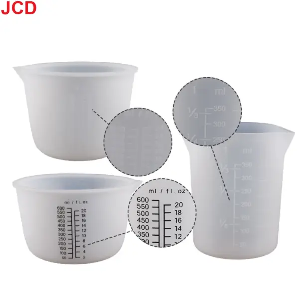 Silicone Measuring Cups Set for Resin Crafts - Image 2