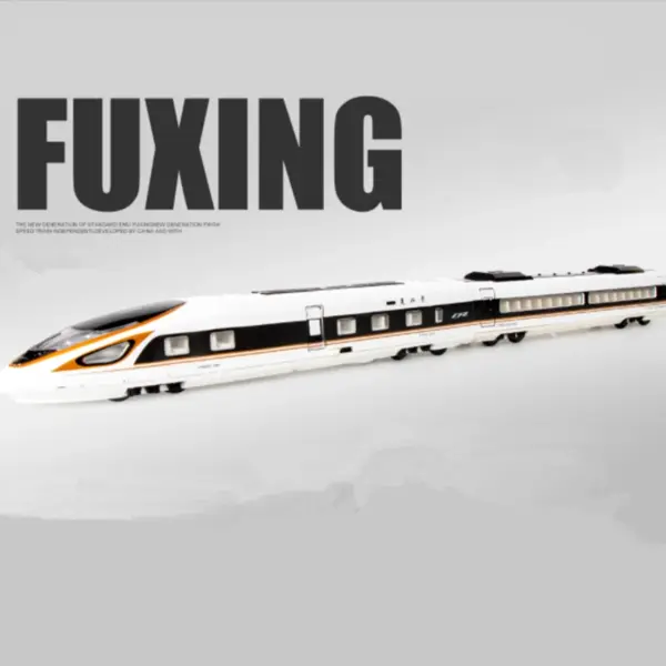 Diecast Metal High-speed Train Model Toy - Image 12