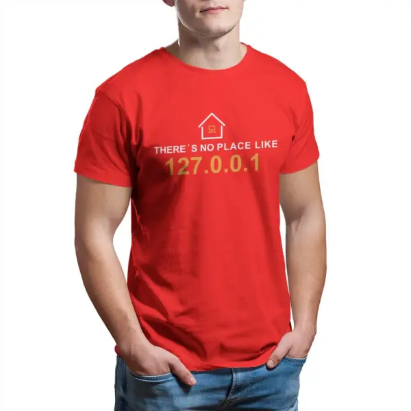 127.0.0 Computer Joke T-Shirt for Men - Image 9