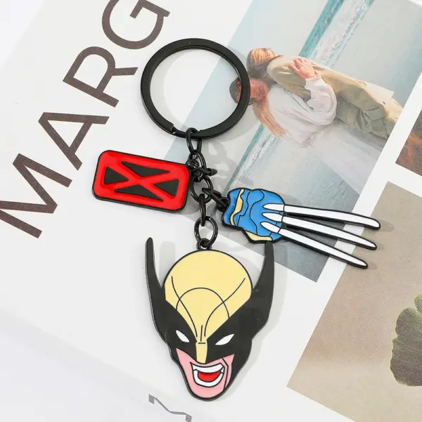 Wolverine Pendant Keychain for Marvel Fans - Image 2