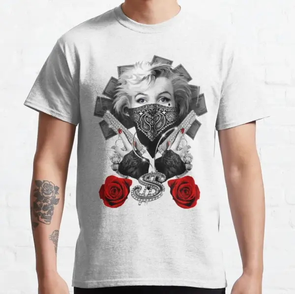 Marilyn Monroe Vintage Graphic T-Shirt Large - Image 11