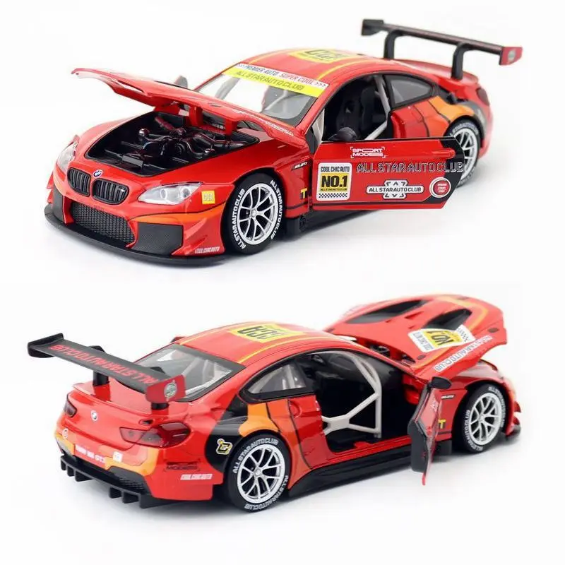 1:24 BMW M6 GT3 Diecast Racing Car Model 7 1:24 BMW M6 GT3 Diecast Racing Car Model - Image 7