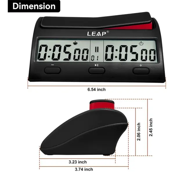 Advanced Digital Chess Timer with 38 Modes - Image 5