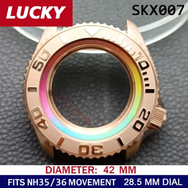 N H35 42mm Stainless Steel Watch Case - Image 14