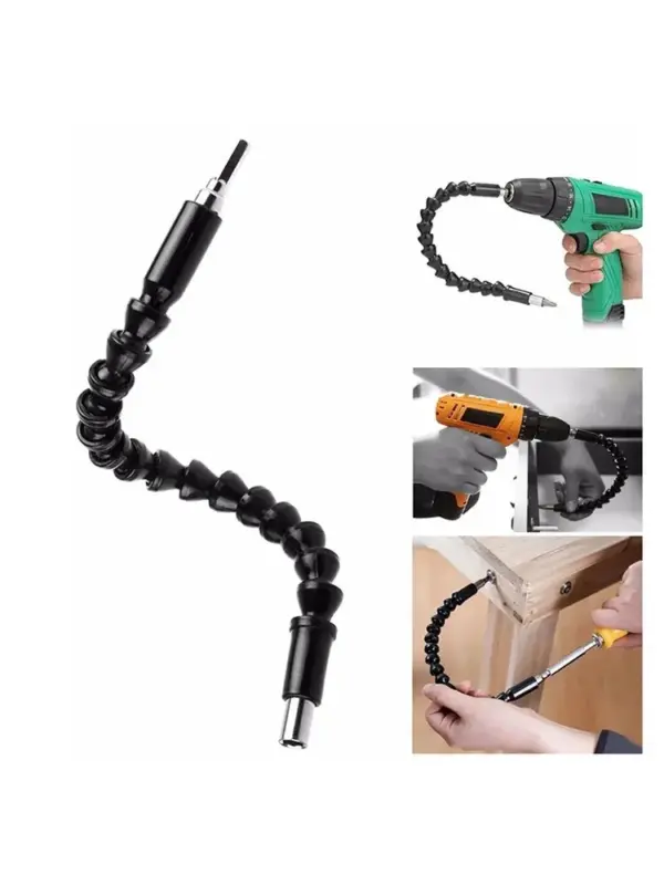 105 Degree Flexible Shaft Screwdriver Tool Set - Image 4