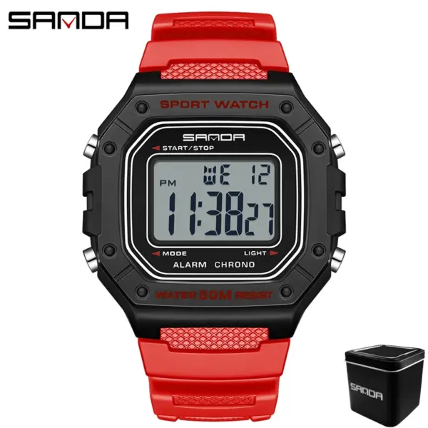 SANDA 2156 Digital Sport Men's Watch - Image 9