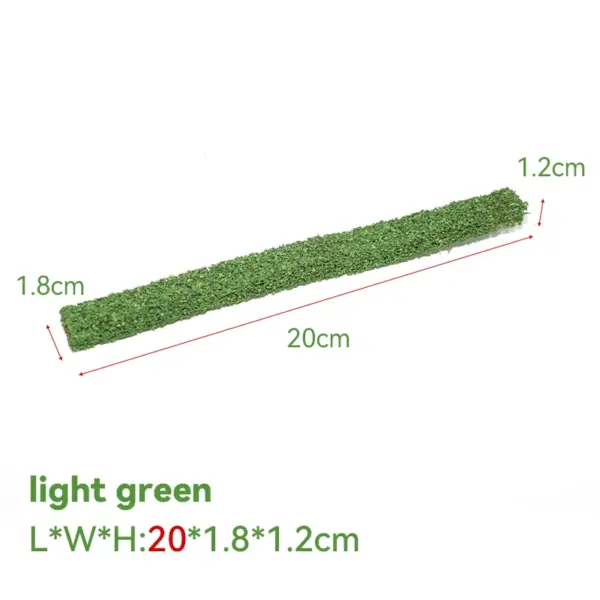 50cm 1m Green Shrub Strips Miniature Model - Image 13