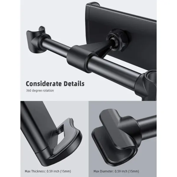 Car Back Seat Tablet Holder for 4.7-12.9 inch - Image 6