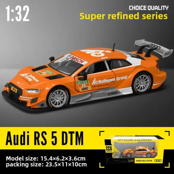 1/32 Audi RS5 DTM Rally Car Diecast Model - Image 7