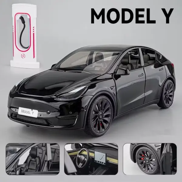 1:24 Alloy Model Y 3 S SUV Diecast Car - Image 27
