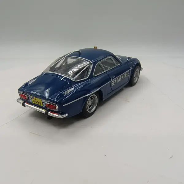 Diecast 1:43 Alpine A110 Classic Police Model - Image 5