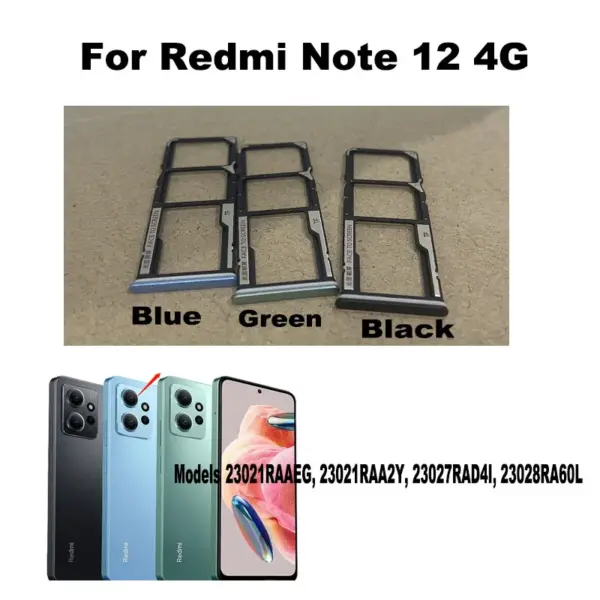 Xiaomi Redmi Note 12 4G Sim Card Tray Replacement - Image 2