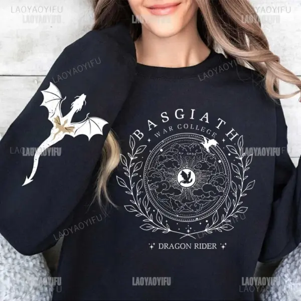 Basgiath War College Print Hoodie for Women - Image 2