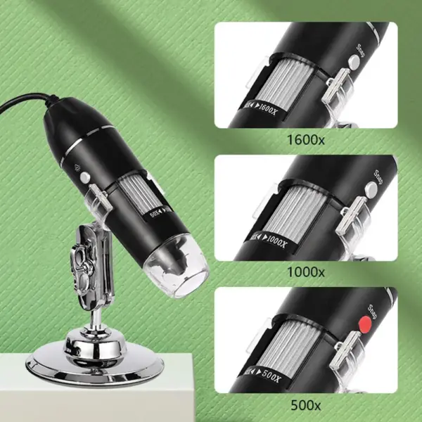 500X/1000X/1600X USB Digital Microscope Camera - Image 3