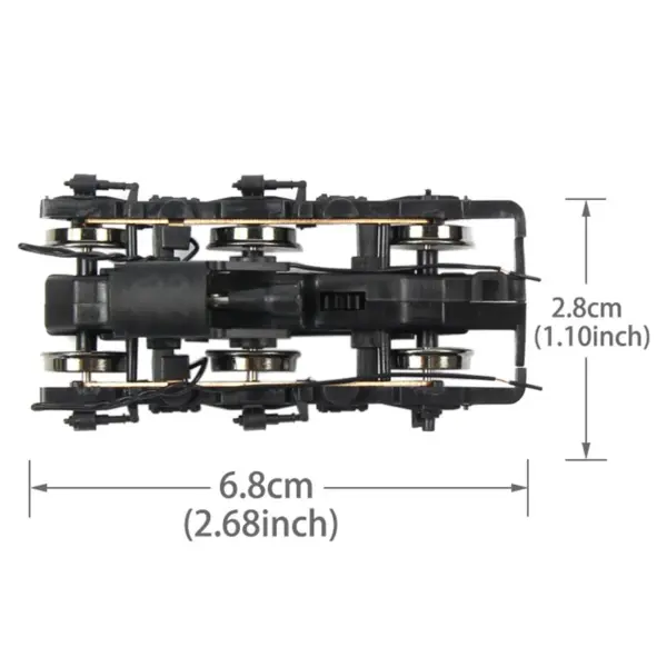 HO Scale Train Undercarriage Kit 1:87 Model - Image 6