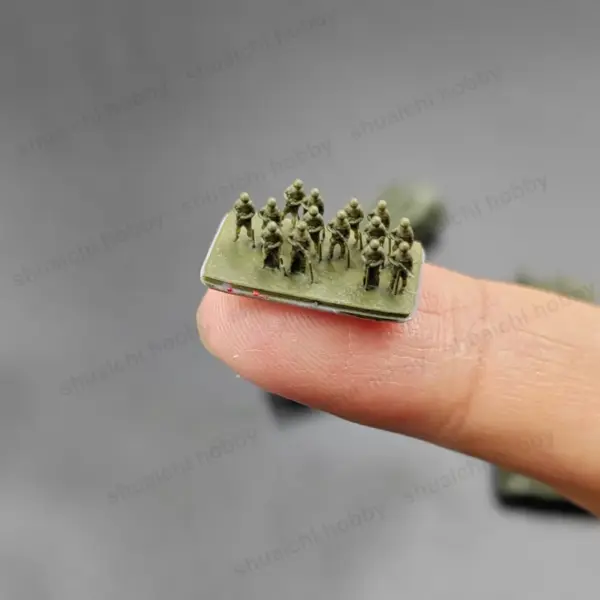 1Set 1/350 Scale T-90 Tank Model Collection - Image 6