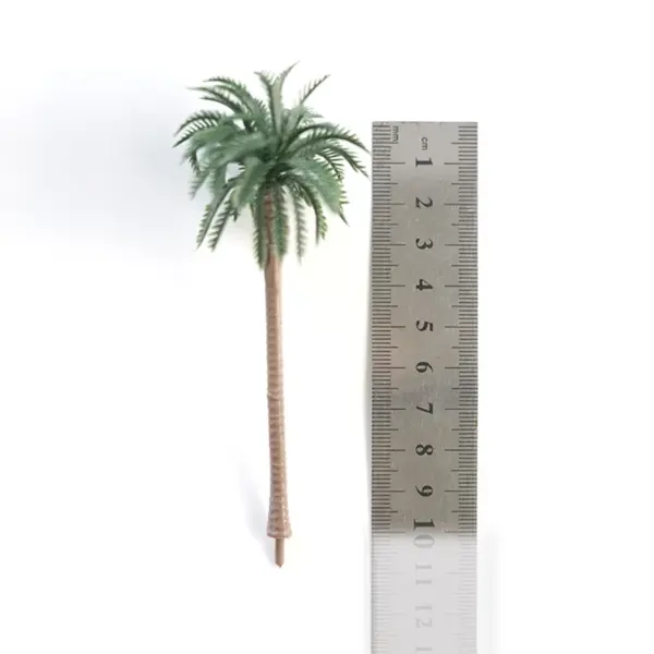 Miniature Palm Trees for HO Scale Models 5pcs - Image 10