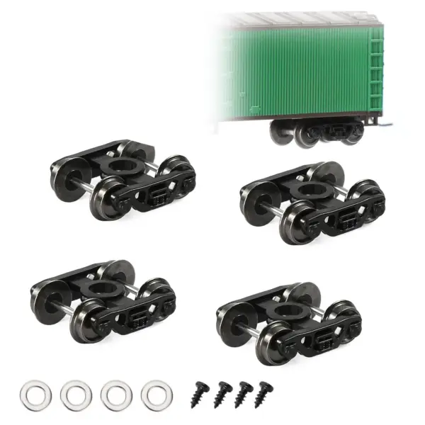 N Scale 1:160 Roller Bearing Truck Set