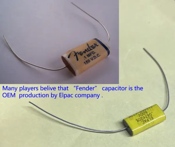 Original Elpac 0.047UF Guitar Tone Capacitor - Image 4