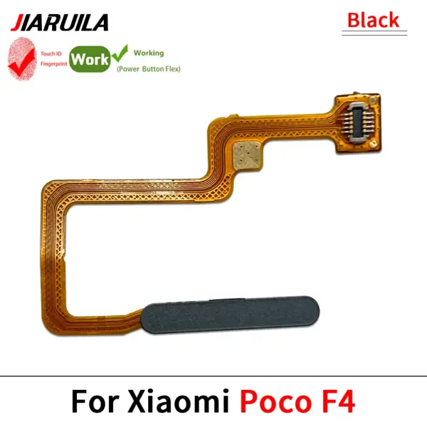 Fingerprint Sensor Home Return Key Flex Cable for Xiaomi Poco F4 GT - Image 3