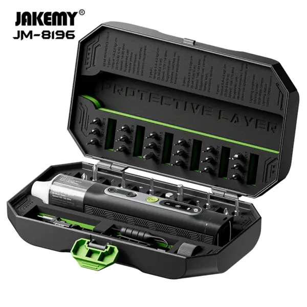 JAKEMY JM-8196 Precision Electric Screwdriver Set - Image 7