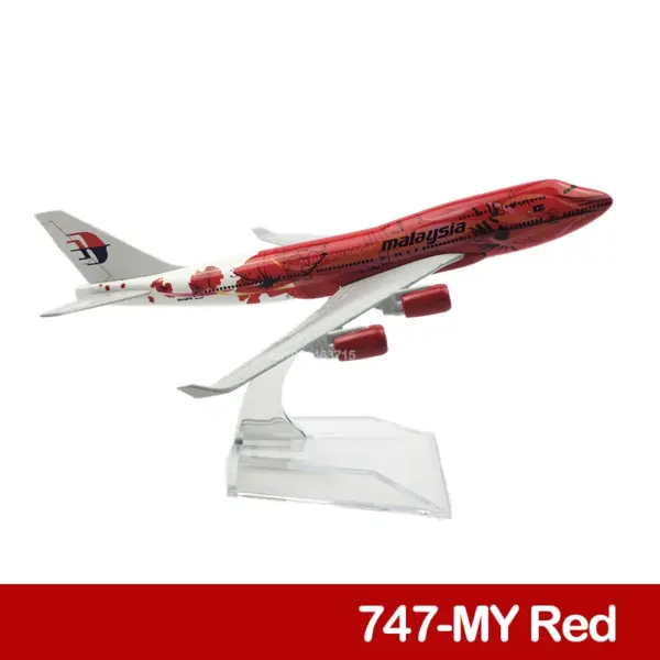Diecast Boeing 747 777 Airplane Model 15cm - Image 23