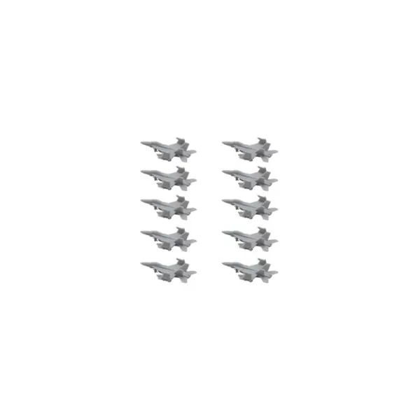 10PCS F-18F Super Hornet Fighter Model Set - Image 8
