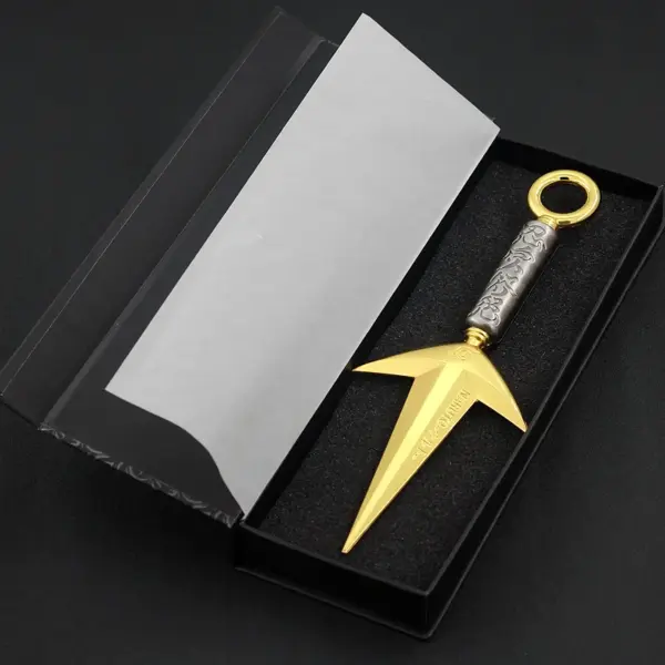 Naruto 9-inch Metal Kunai Weapon Replica - Image 2