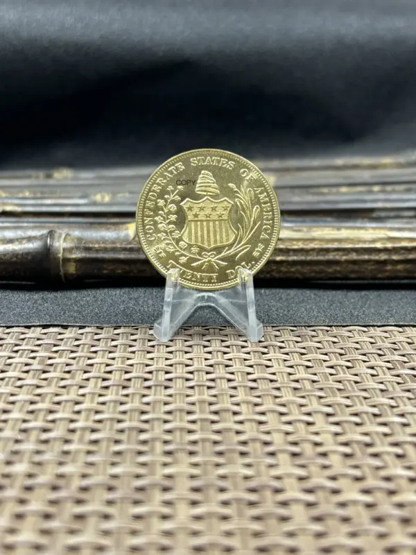 Confederate Double Eagle 20 Coin Replica - Image 4