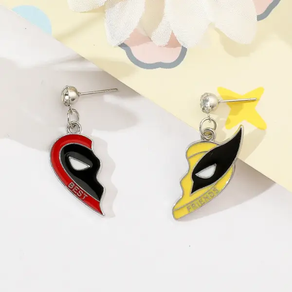 Deadpool & Wolverine Pendant Necklace Set - Image 3