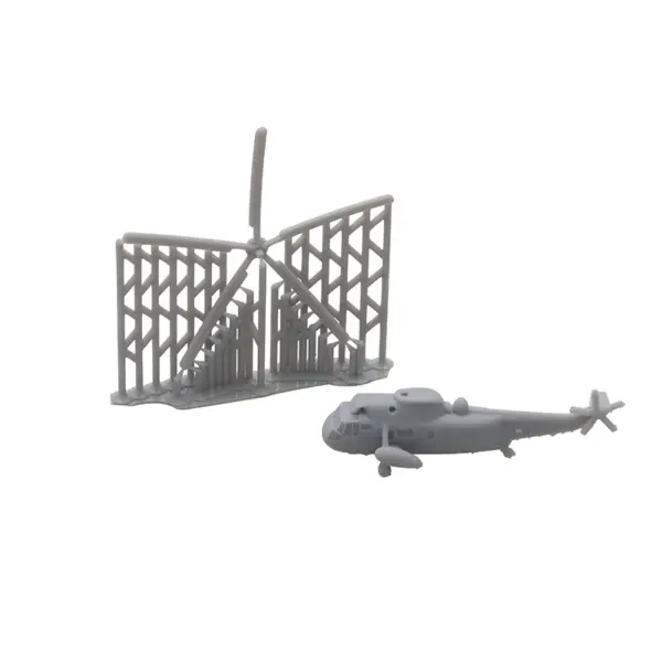 5 Set SH-3 Sea King Helicopter Models - Image 2