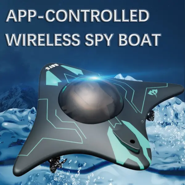 Mini WIFI Remote Control Underwater Camera Boat - Image 2