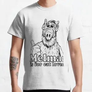 Retro ALF Graphic Tee for Cat Lovers