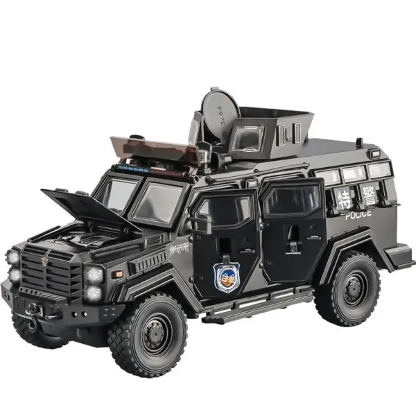1:24 Alloy Tiger Armored Car Model - Image 8