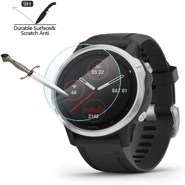 5PCS Tempered Glass Protector for Garmin Fenix 7 - Image 6