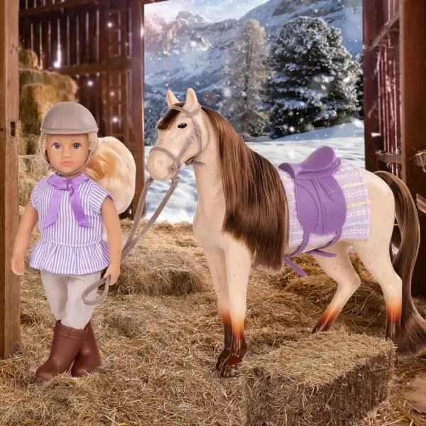 Lori 6-Inch Riding Doll Quarter Horse Set - Image 4