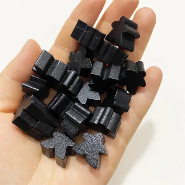 100PCS 16mm Wooden Meeples for Tabletop Games - Image 19