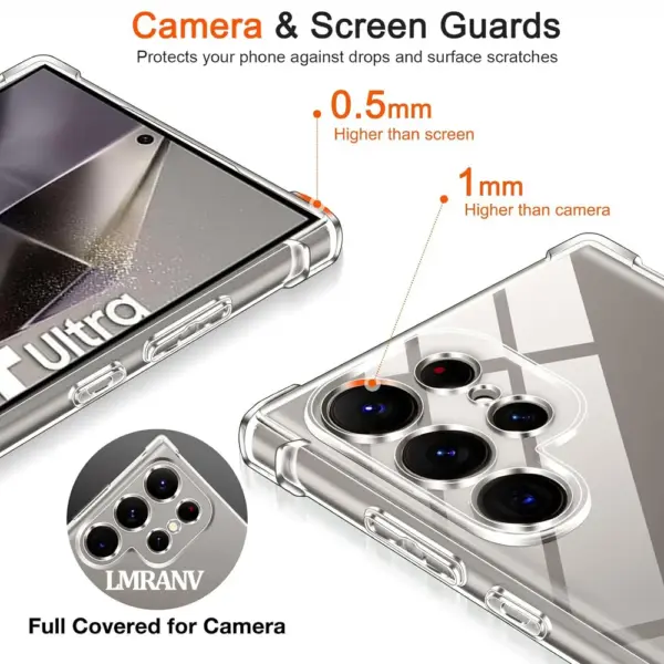 Transparent TPU Phone Case for Samsung S24 Ultra - Image 3