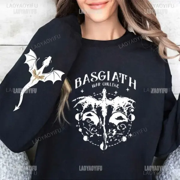 Basgiath War College Print Hoodie for Women - Image 6