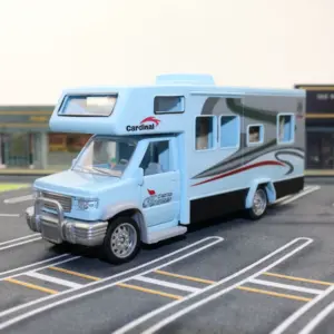 1:28 Alloy Diecast Luxury Caravan Model 16 S2a55cab7d1374a2195492c28e5e73f36Y