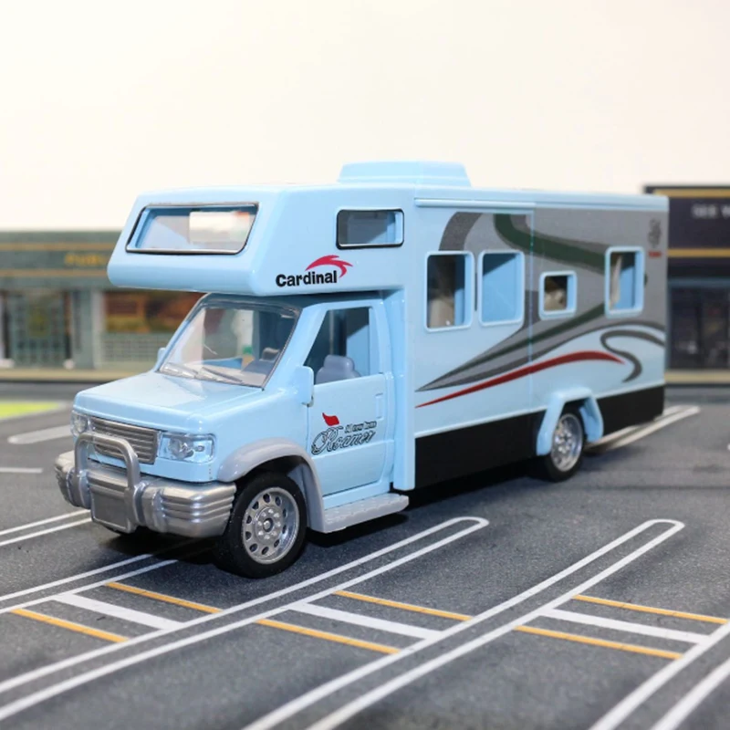 1:28 Alloy Diecast Luxury Caravan Model 8 1:28 Alloy Diecast Luxury Caravan Model - Image 8