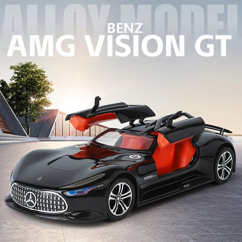 Benz AMG Vision GT 1/24 Diecast Model Car 4 Benz AMG Vision GT 1/24 Diecast Model Car - Image 4