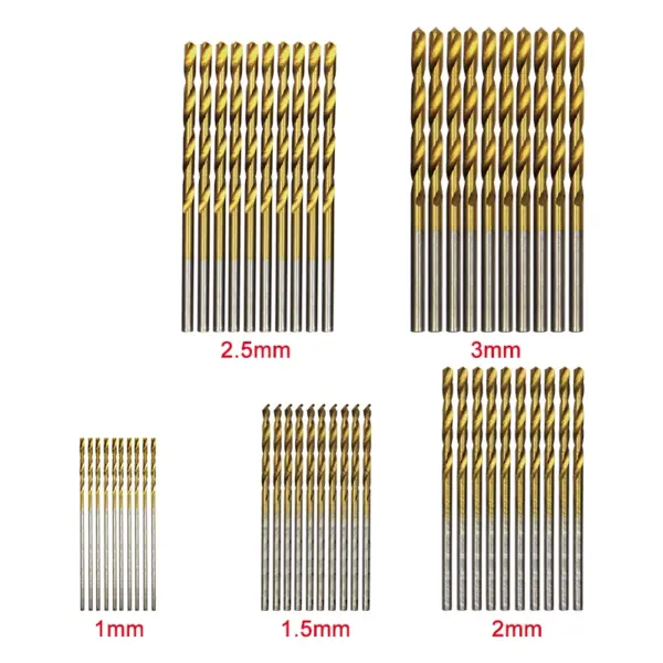 100pc Twist Drill Bit Set for Woodworking - Image 5