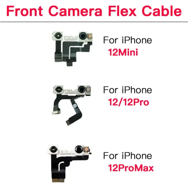 iPhone 12 Mini/Pro/Max Front Selfie Camera Flex Cable - Image 6